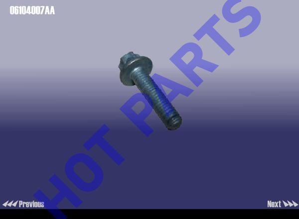 BOLT - WATER PUMP COVER
