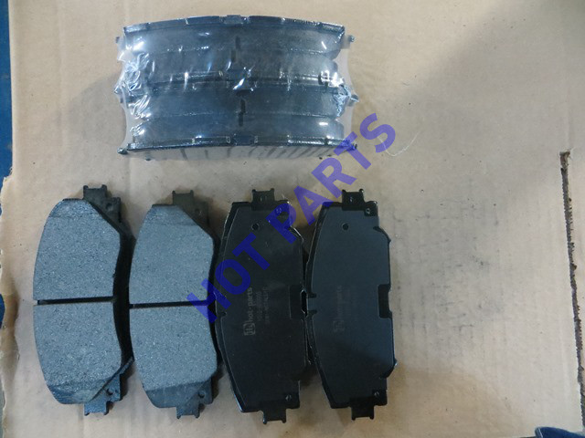 КОЛОДКИ ТОРМОЗНЫЕ TOYOTA AURIS 1.4-1.6 07-/COROLLA 1.4 07-/RAV 4 06- ПЕРЕДНИЕ