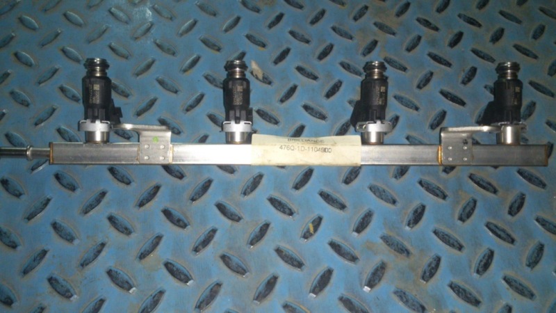РАМПА ТОПЛИВНАЯ В СБОРЕ BYD F-3, F3R  17.01.2000F3001