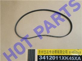 картинка РЕМЕНЬ ГУРА H3 NEW (TURBO)  3412011XK45XA