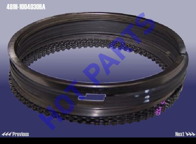 картинка КОЛЬЦА ПОРШНЕВЫЕ (0,25) FORA, M11, TIGGO  481H-1004030BA