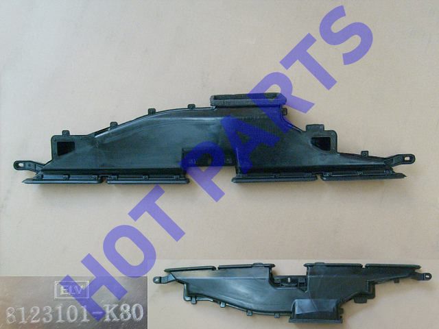 картинка ВОЗДУХОВОД ОТОПИТЕЛЯ ВЕРХНИЙ (НА ЛОБОВОЕ СТЕКЛО) HOVER H5, H3 NEW  8123101-K80