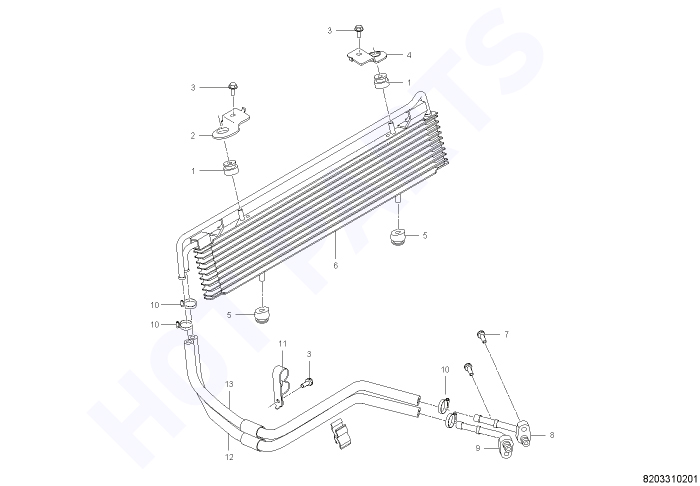 Oil cooler