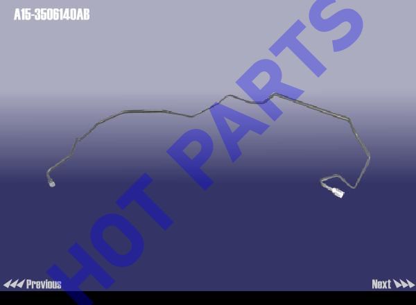 картинка PIPEЈ¬BRAKE-REAR  A15-3506140AB