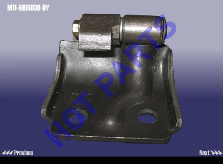картинка ПЕТЛЯ ДВЕРИ МЕТ.  M11-6106030-DY