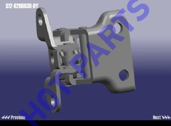 картинка HINGE ASSY LWR-DOOR RR LH  S12-6206030-DY