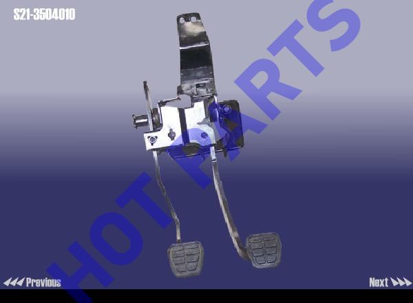 BRACKING & ACCELERATOR PEDAL ASSY