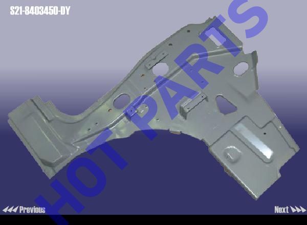 картинка PANEL - FR WHEEL COVER LH  S21-8403450-DY