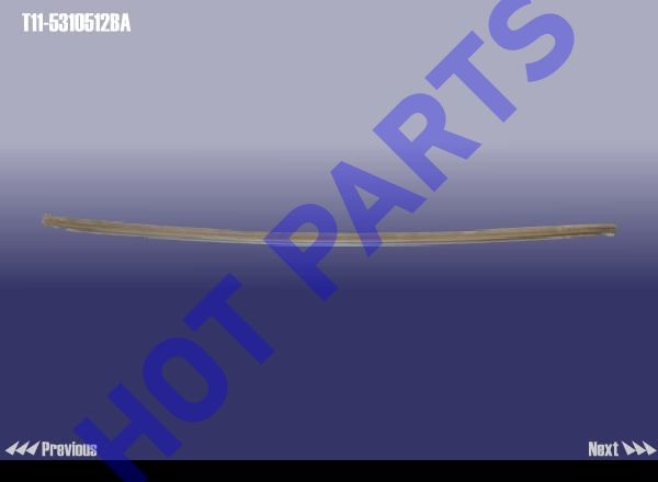 картинка WEATHERSTRIP - LWR TRIM RH (FR WINDSHIELD)  T11-5310512BA