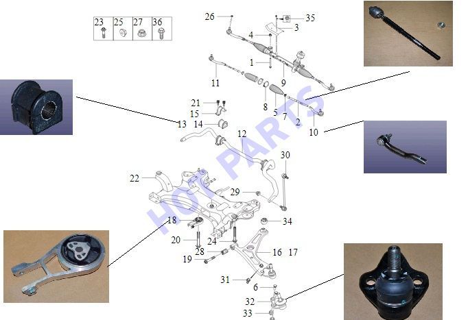 ПЕРЕДНЯ ПОДВЕСКА